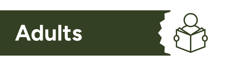 Adults landing page link hover button