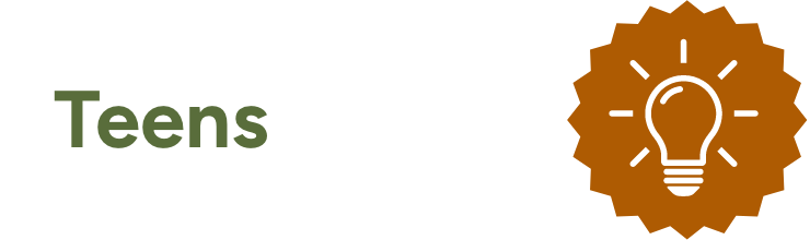 Teens landing page link button