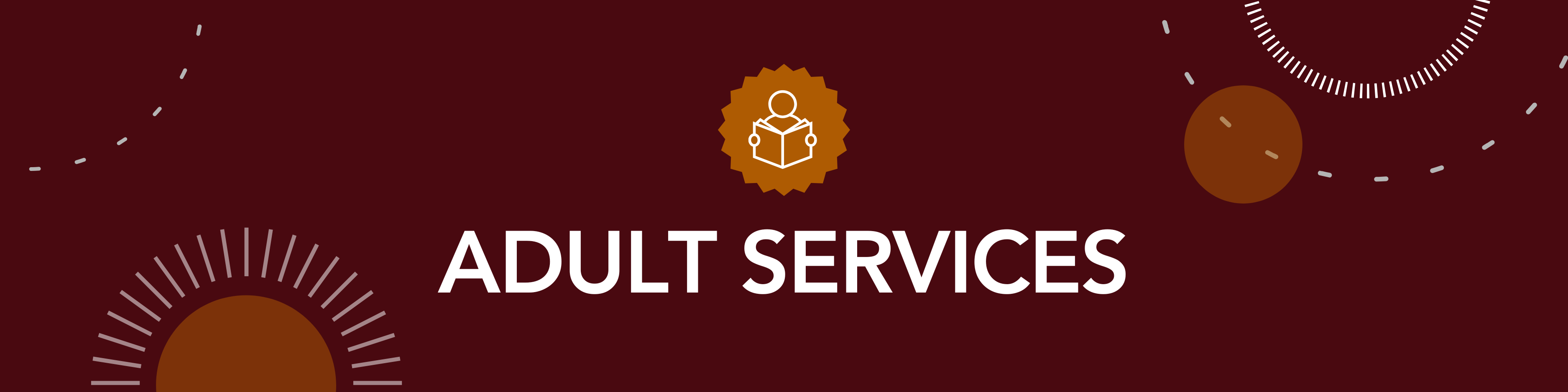 Adult Services graphic banner