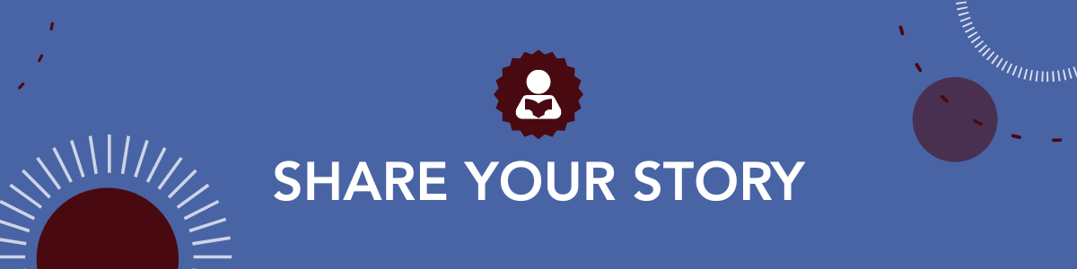 Share Your Story graphic header