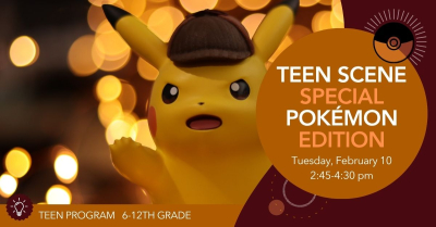 Image of Pikachu and Teen Scene Special Pokémon Edition text