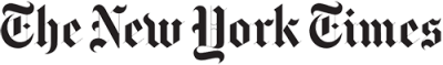 The New York Times black text database logo