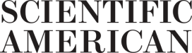 Scientific American grey text database logo on two lines