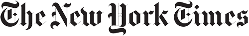 The New York Times black text database logo