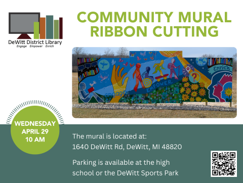 Event Graphic for Mural Ribbon Cutting on 2/29/2026