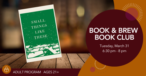 Photo of the book on a wooden table