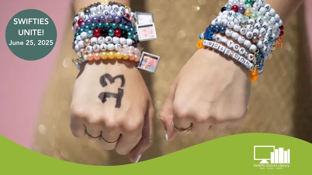 Hands with friendship bracelets