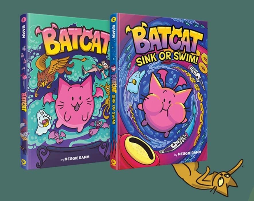 Batcat book covers