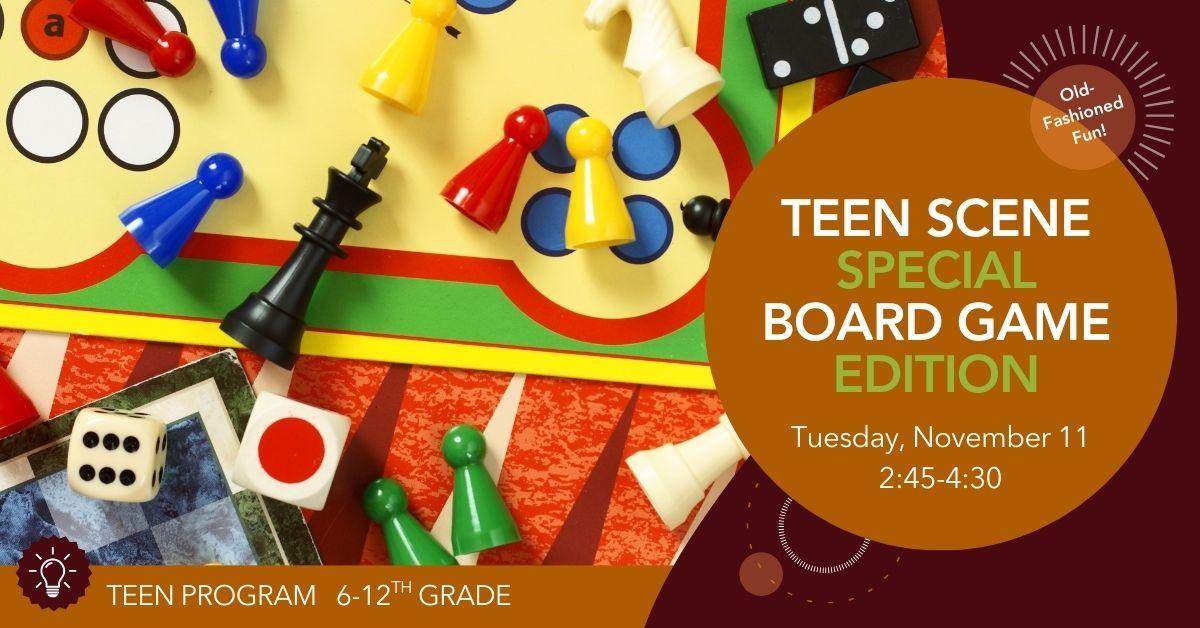 Teen Scene Board Game Edition
