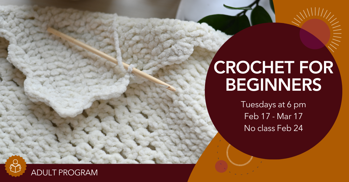 Photo of a simple crochet project